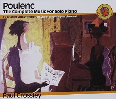 Poulenc: Complete Music for Solo Piano / Paul Crossley