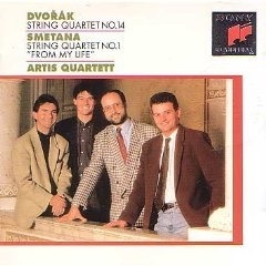 Dvorak: String Quartet no 14;  Smetana / Artis Quartett