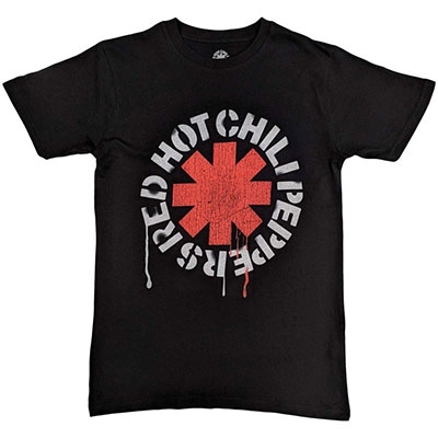 Red Hot Chili Peppers/Red Hot Chili Peppers Stencil T-Shirts/Lサイズ