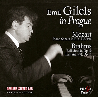 ߡ롦ꥹ/Emil Gilels in Prague - Mozart, Brahms[PRD250309]
