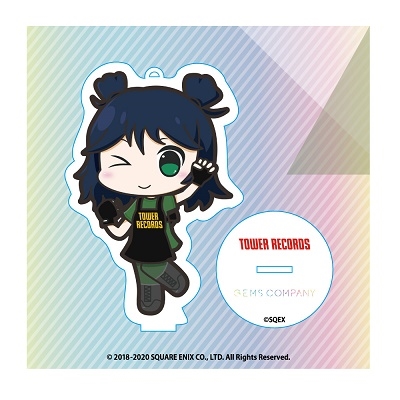 GEMS COMPANY × TOWER RECORDS スタンド付きアクリルキーホルダー 城乃柚希 GEMS COMPANY × TOWER RECORDS スタンド付きアクリルキーホルダー 城乃柚希