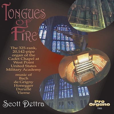 Tongues of Fire - Bach, de Grigny, et al / Scott Dettra Tongues of Fire - Bach, de Grigny, et al / Scott Dettra