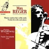 Reger: 3 Suites for Cello solo, etc / Wispelwey, Giacometti