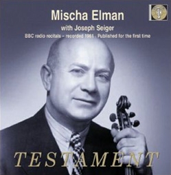 ミッシャ・エルマン、未発表録音 1961