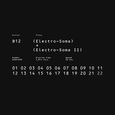 B12/Electro-Soma I + II Anthology[WARPCD9R]
