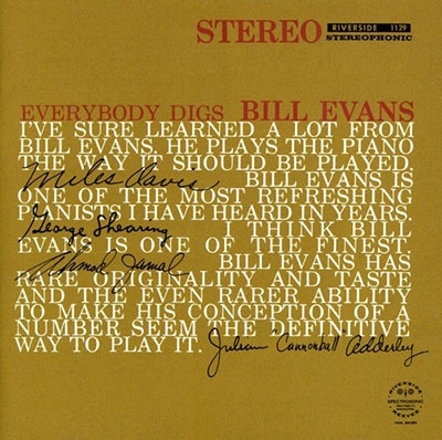 Bill Evans (Piano)/Everybody Digs Bill Evans (Red Vinyl)＜限定盤＞