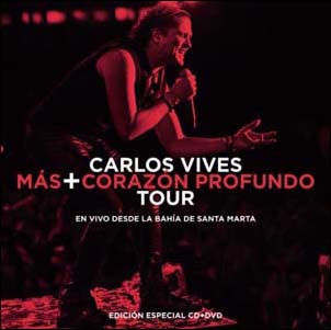 Mas + Corazon Profundo Tour: En Vivo Desde La Bahia De Santa Marta ［CD+DVD］