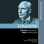 Bruckner: Symphony No.3 -1890 Version (12/2-4/1965); Haydn: Symphony No.86 Hob.I-86 (5/20/1954) / Carl Schuricht(cond), VPO, etc