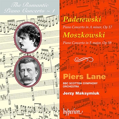 モシュコフスキ&パデレフスキ: ピアノ協奏曲集～ロマンティック・ピアノ・コンチェルト・シリーズ Vol.1