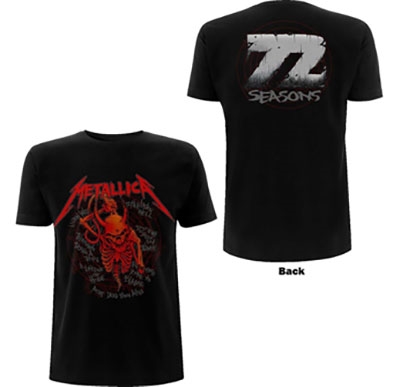 Metallica/Metallica Skull Screaming Red 72 Seasons T-Shirt/L[2050268760633]