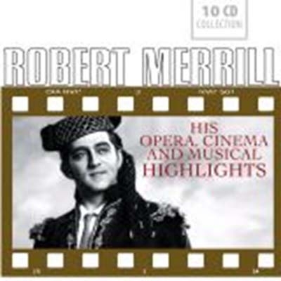 Сȡ/Robert Merrill - His Opera, Cinema &Musical Highlights (10-CD Wallet Box)[600002]