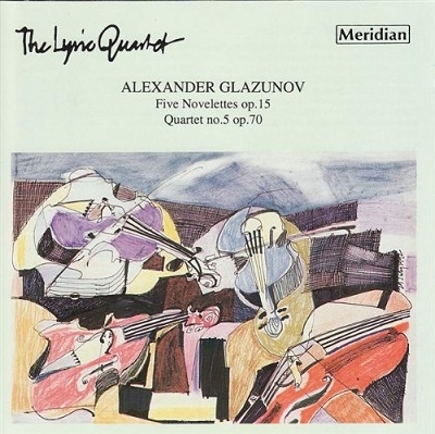 Glazunov: 5 Novelettes; String Quartet No 5