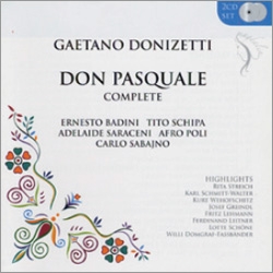 Donizetti: Don Pasquale, Don Pasquale - Highlights Donizetti: Don Pasquale, Don Pasquale - Highlights