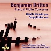Britten: Violin Concerto Op.15, Piano Concerto Op.13