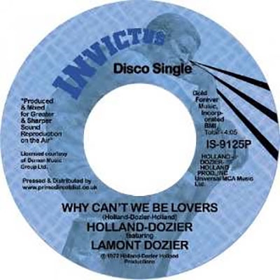 Why Can't We Be Lovers