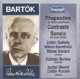 Bartok: Rhapsody For Violin & Piano / Contrasts / Etc