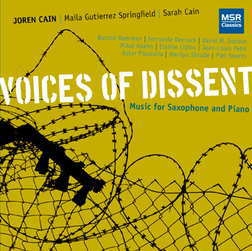 Voices of Dissent - Music for Saxophone and Piano Voices of Dissent - Music for Saxophone and Piano