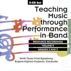 Teaching Music through Performance in Band: Vol.9 - Grades 2-3