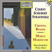 Piano Works for 4 Hands - Czerny, Schubert, Stravinsky