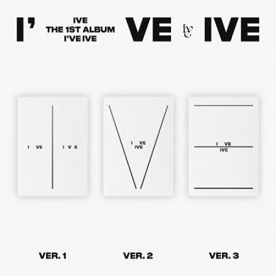 IVE/IVE - VOL.1 I'VE IVE (PHOTO BOOK VER.)＜Ver.1/2/3＞3種セット