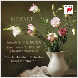 ロジャー・ノリントン/Mozart： Serenade K.204, Divertimento K.247[88883793912]