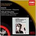 J.S.Bach: Violin Concertos BWV.1041/BWV.1042/Chaconne BWV.1004/etc (1932-36):Yehudi Menuhin(vn)/George Enescu(vn)/Pierre Monteux(cond)/Paris SO