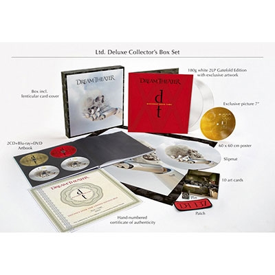 Dream Theater/Distance Over Time (Deluxe Collector's Box Set) 2CD+Blu-ray Disc+DVD+2LP(White Vinyl)+7inchϡ㴰ס[19075917282]
