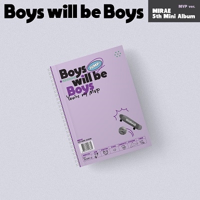 MIRAE (̤辯ǯ)/Boys will be Boys 5th Mini Album (MVP Ver.)[L200002707M]