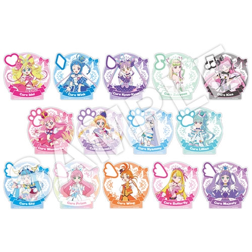 『映画キミとアイドルプリキュア♪ 』 × TOWER RECORDS トレーディングアクリルクリップ BOX(入数14)[MD01-9715]