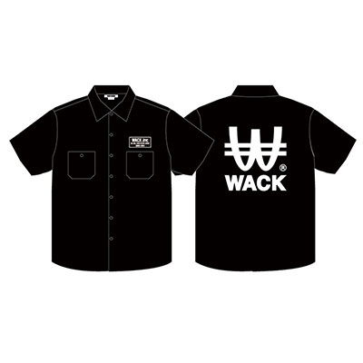 WACK × TOWER RECORDS ワークシャツ Black 関東限定 Lサイズ[MD01-4454]