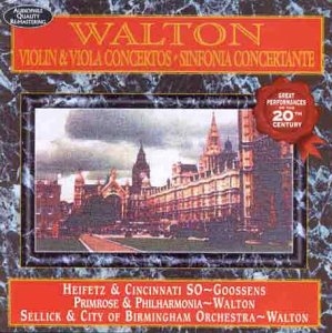 Walton: Violin and Viola Concertos / Heifetz, et al