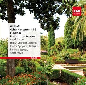 アンヘル・ロメロ/Giuliani： Guitar Concertos No.1, No.3； Rodrigo： Concierto de Aranjuez[CDZW7353052]