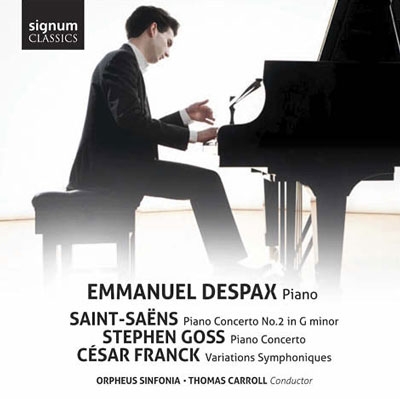 Saint-Saens: Piano Concerto No.2; S.Goss: Piano Concerto; Franck: Variations Symphoniques