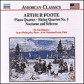 A.Foote: Piano Quartet Op.23, String Quartet No.1 Op.4, Nocturne & Scherzo / Da Vinci Quartet