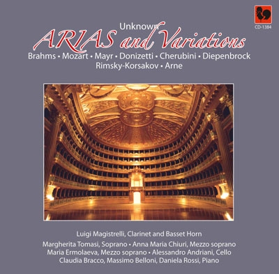 Unknown Arias and Variations - Brahms, Mozart, Mayr, etc Unknown Arias and Variations - Brahms, Mozart, Mayr, etc