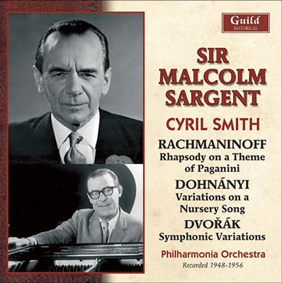 Rachmaninov: Rhapsody on a Theme of Paganini; Dohnanyi: Variations on a Nursery Songs, etc