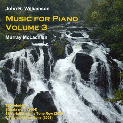 J.R.Williamson: Music for Piano Vol.3