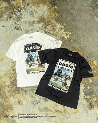 Amazon.co.jp: オアシス oasis 30周年特別展 Key Visual Tシャツ
