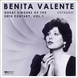Benita Valente - Great Singers of the 20th Century Voi.1