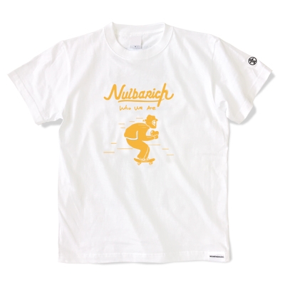Nulbarich×WEARTHEMUSIC コラボT-Shirts 2ndカラー ホワイト×オレンジ Lサイズ