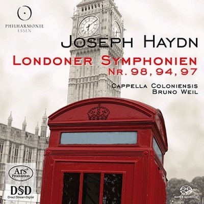ブルーノ・ヴァイル/ハイドン： ロンドン交響曲集4〜6 ［SACD Hybrid+CD］[ARS38062]