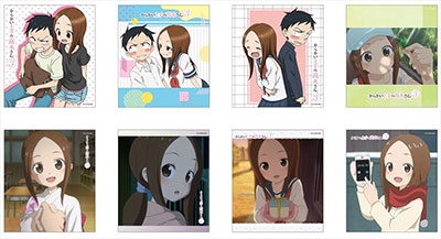 からかい上手の高木さん3 トレーディングミニ色紙(8個入りBOX)