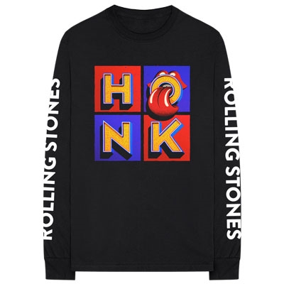 The Rolling Stones/HONK Album Art Long Sleeved Tee Black/XLサイズ