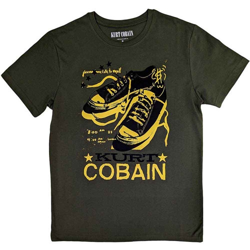 Kurt Cobain/Kurt Cobain Converse (Green) T L[KCTS-05MGRL]
