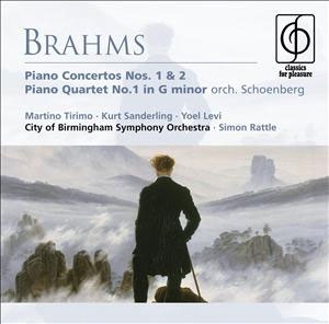 Brahms: Piano Concertos No.1, No.2, Piano Quartet (Schoenberg) No.1 / Martino Tirimo(p), Kurt Sanderling(cond), LPO, etc