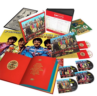 The Beatles/Sgt.Pepper's Lonely Hearts Club Band Anniversary Super Deluxe Edition 4CD+Blu-ray Disc+DVDϡס[5745532]