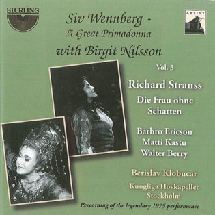 Siv Wennberg - A Great Primadonna with Birgit Nilsson Vol.3