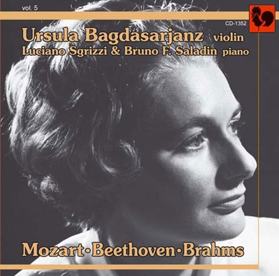 Ursula Bagdasarjanz Vol.5 - Mozart, Beethoven, Brahms