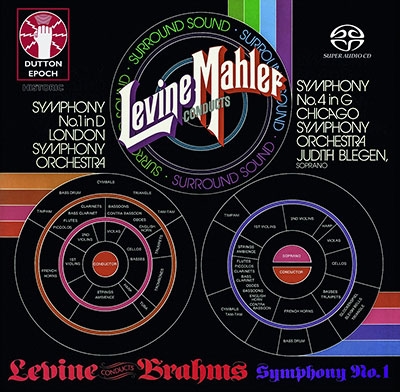 ॺ/Levine conducts Mahler and Brahmsס[2CDLX7344]