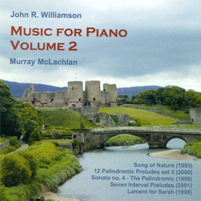 J.R.Williamson: Music for Piano Vol.2